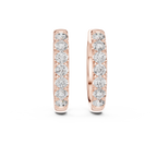 Marseille Evelyn Diamond Hoop Earrings