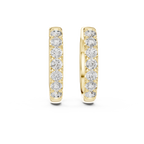 Marseille Evelyn Diamond Hoop Earrings