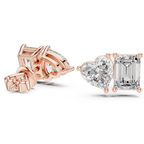 Marseille Moi et Toi Diamond Earrings