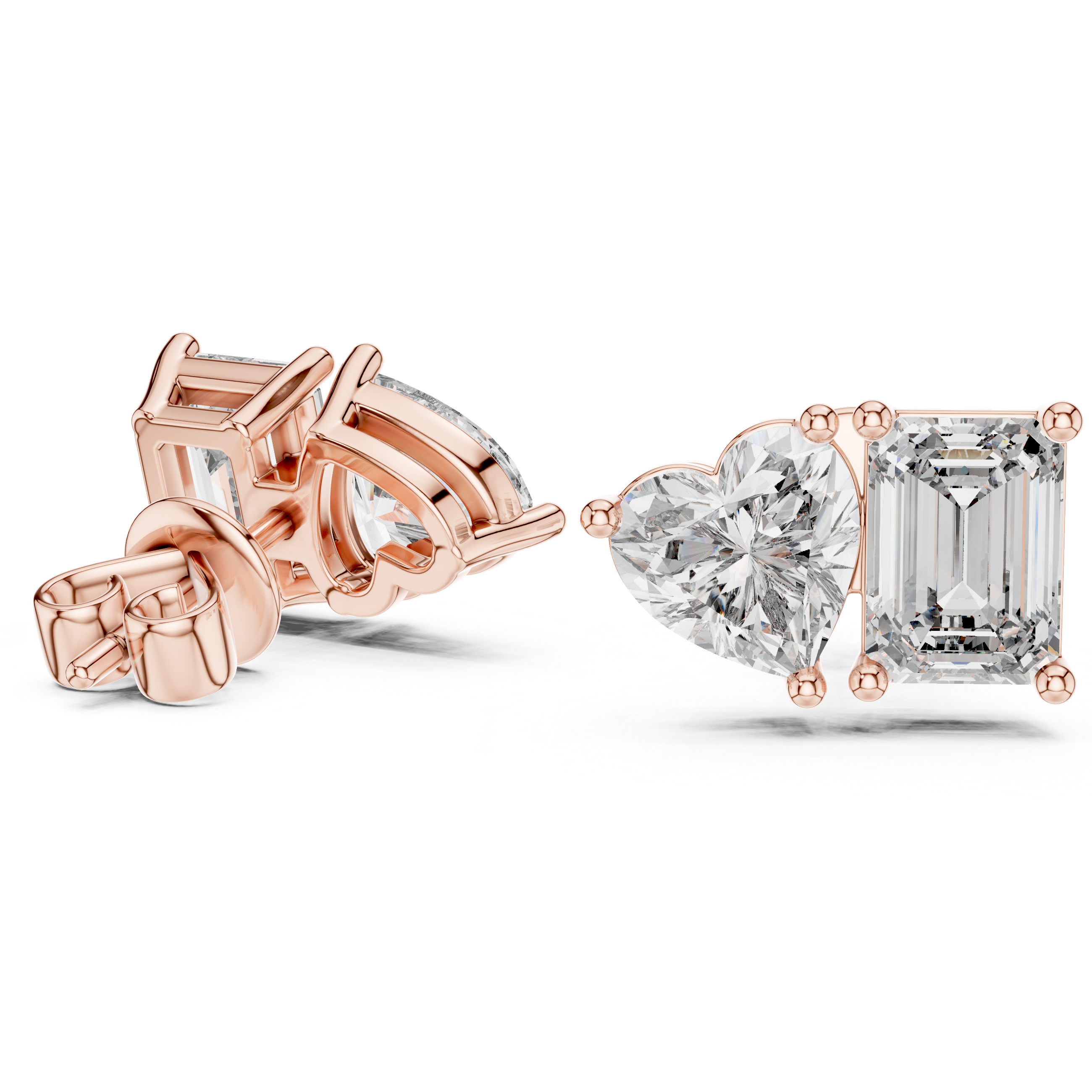 Marseille Moi et Toi Diamond Earrings