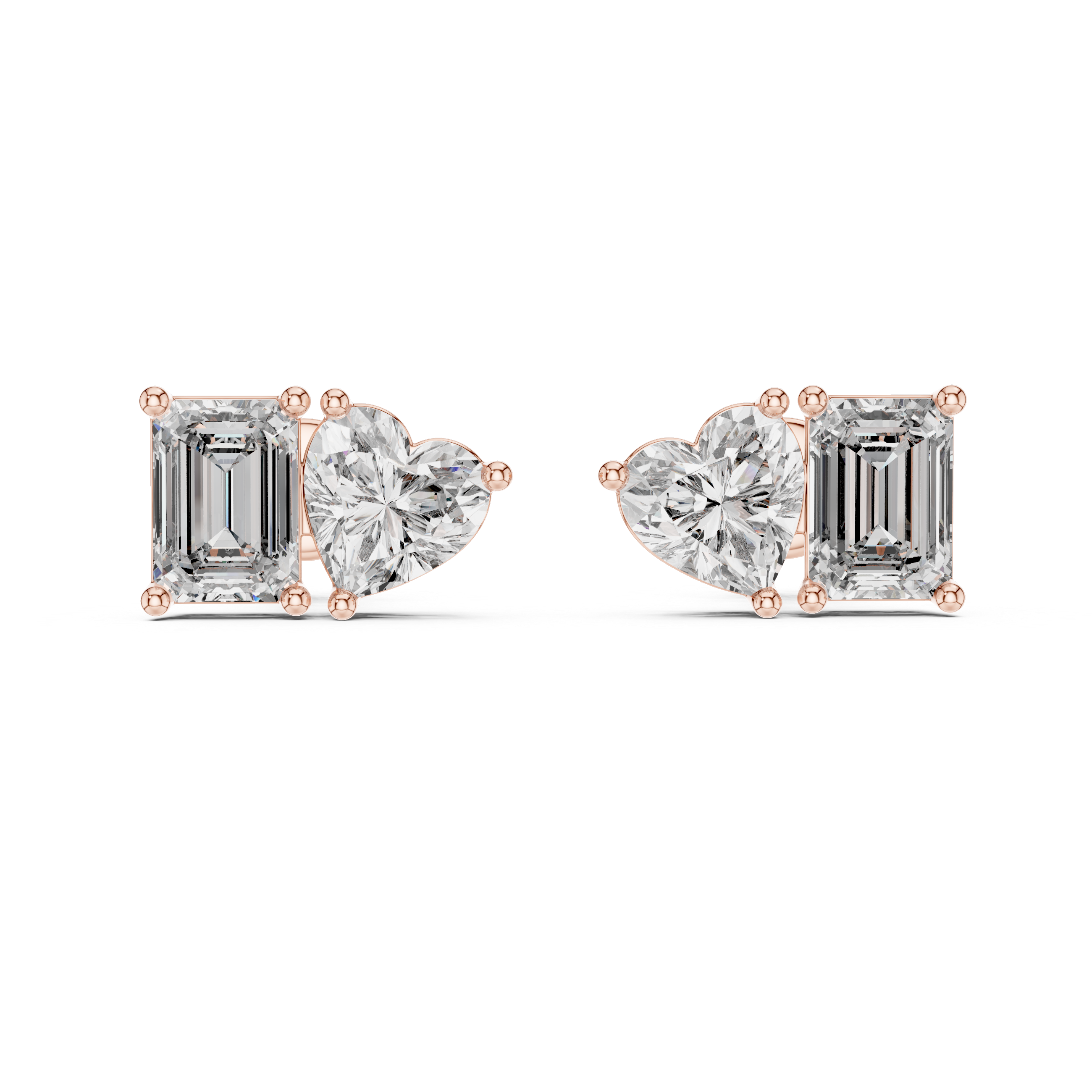 Marseille Moi et Toi Diamond Earrings