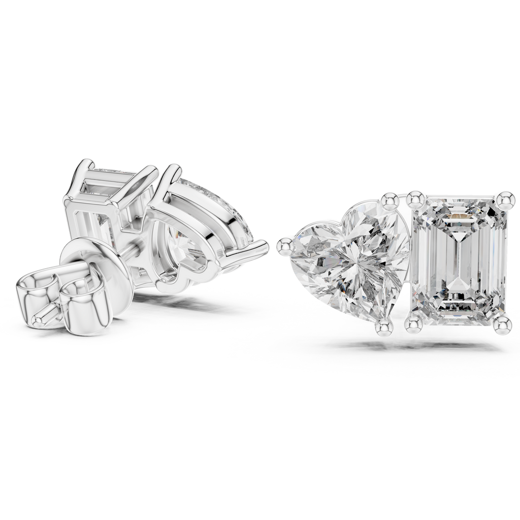 Marseille Moi et Toi Diamond Earrings