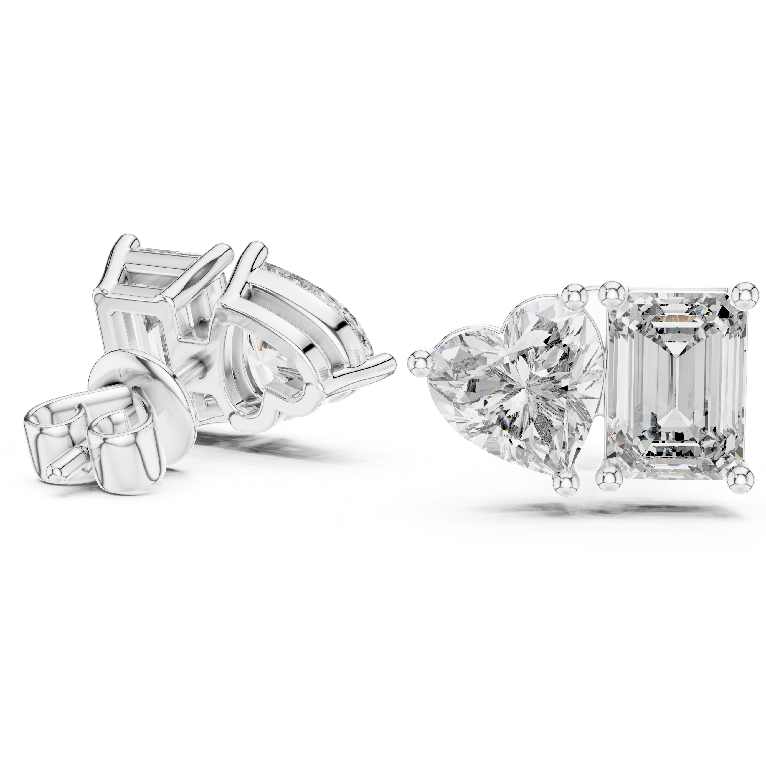 Marseille Moi et Toi Diamond Earrings