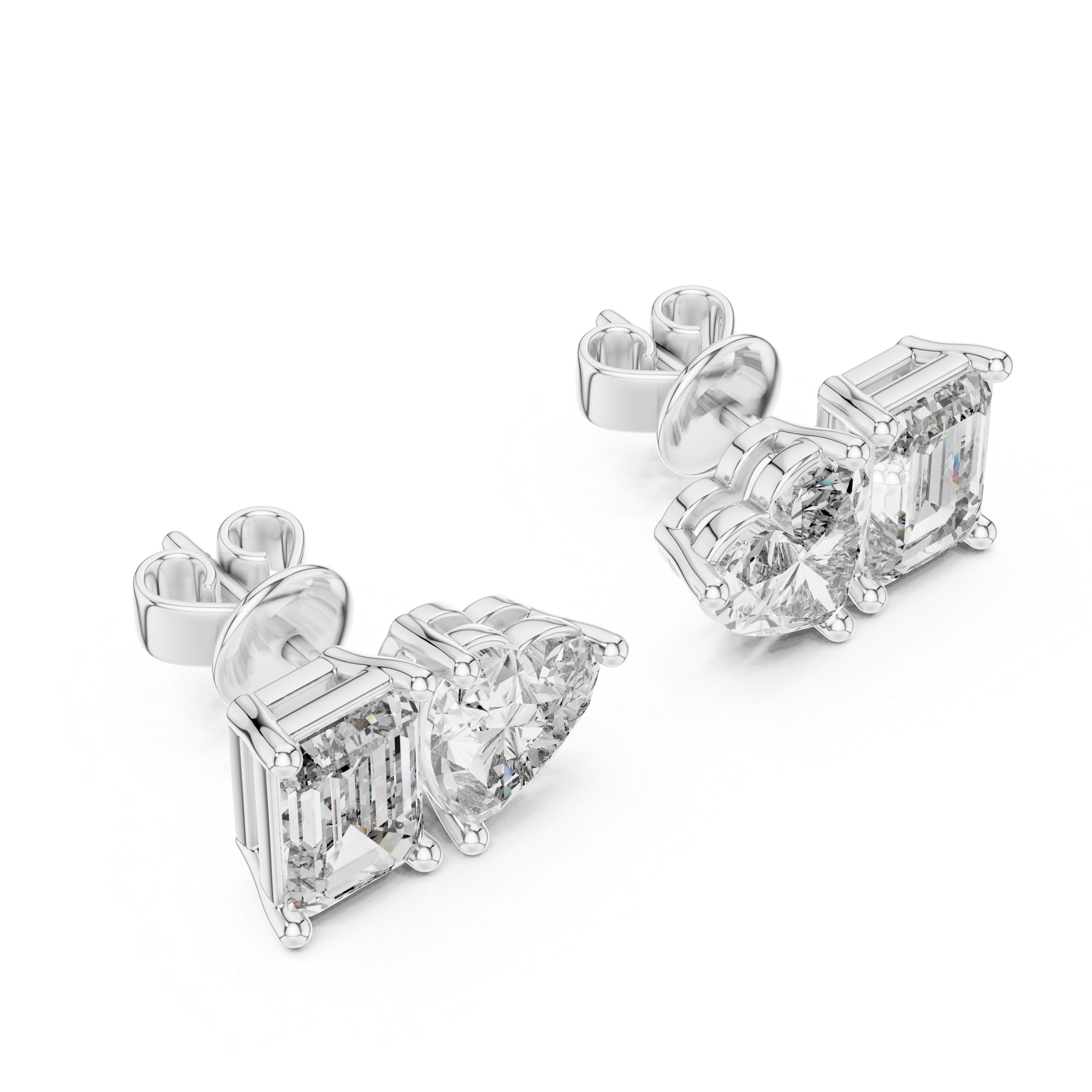 Marseille Moi et Toi Diamond Earrings