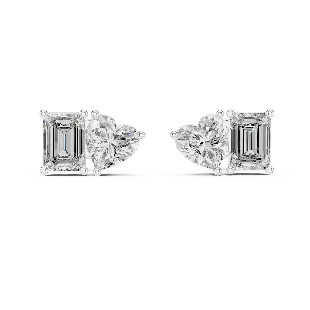 Marseille Moi et Toi Diamond Earrings