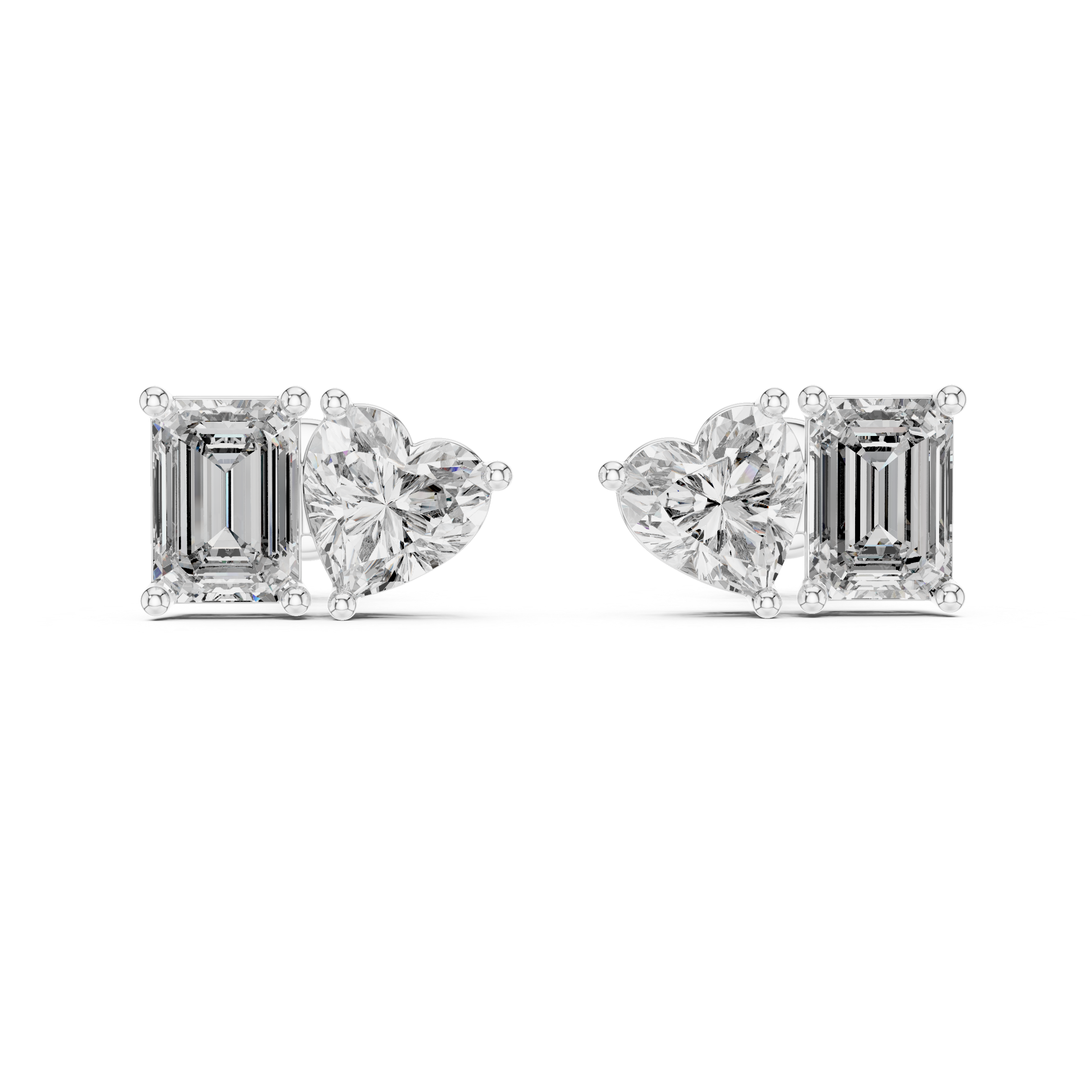 Marseille Moi et Toi Diamond Earrings
