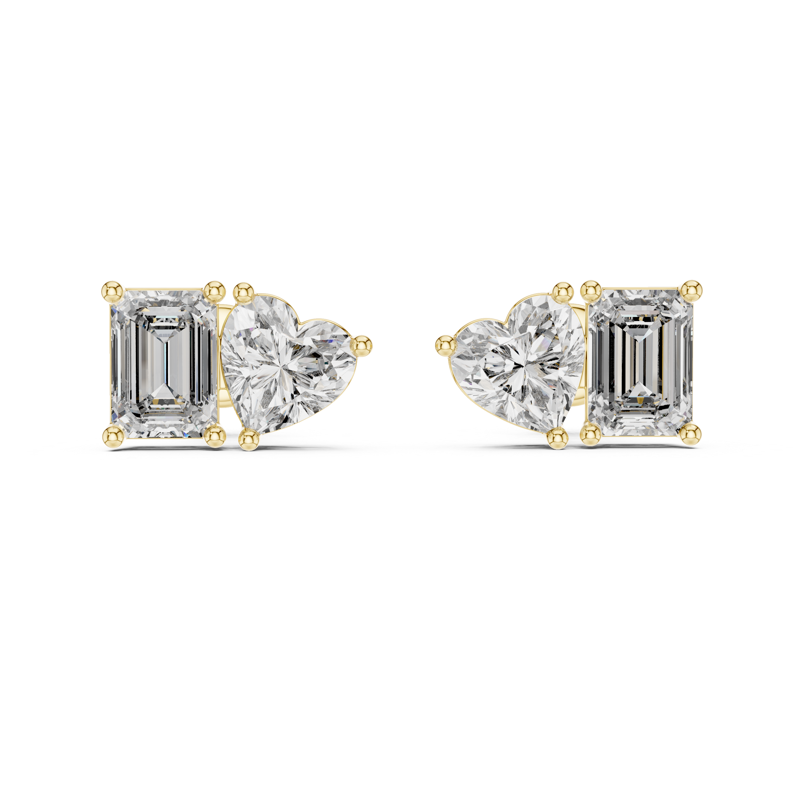 Marseille Moi et Toi Diamond Earrings