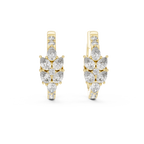 Marseille Delilah Diamond Hoop Earrings