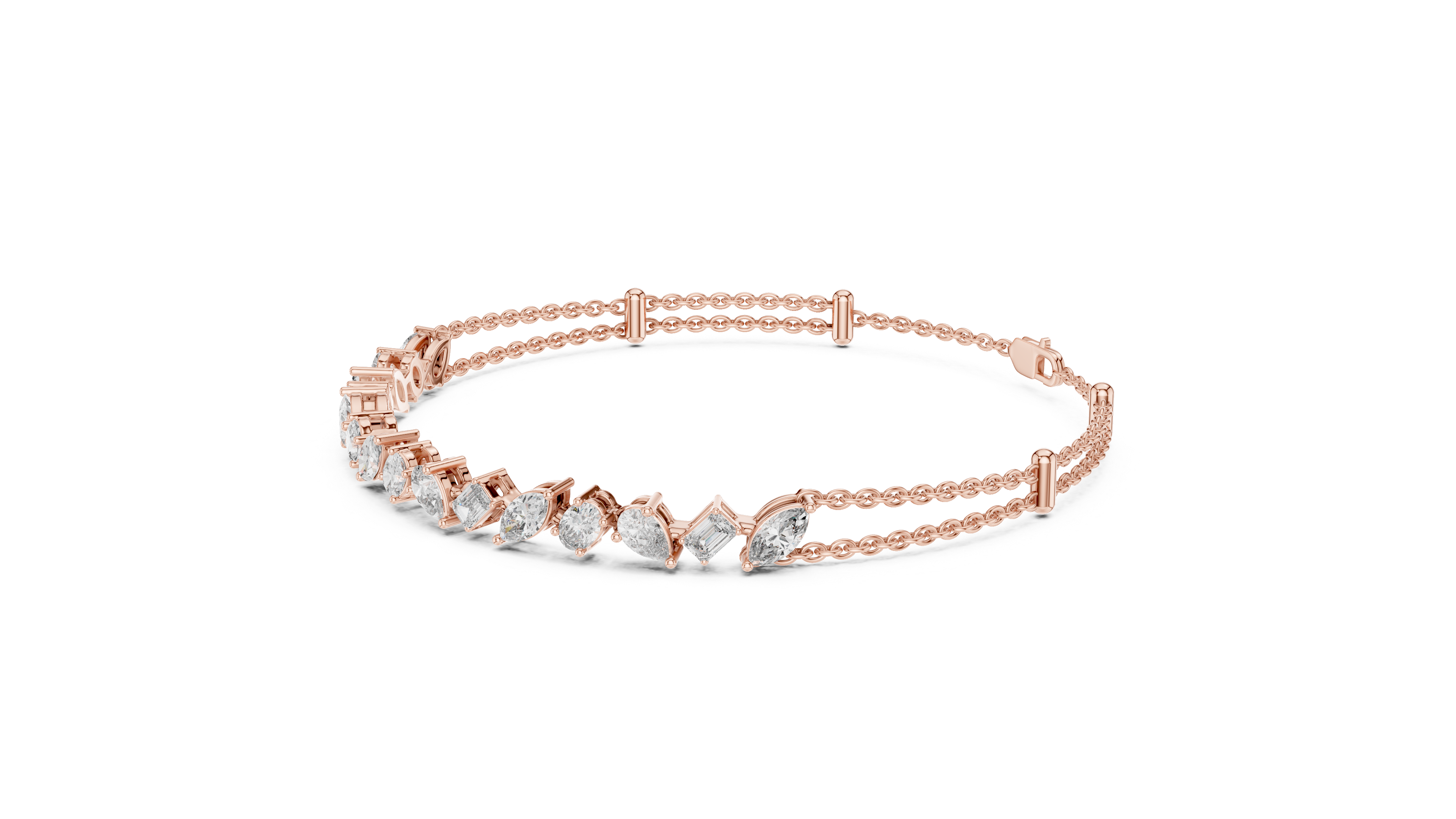 Etheria Diamond Bracelet