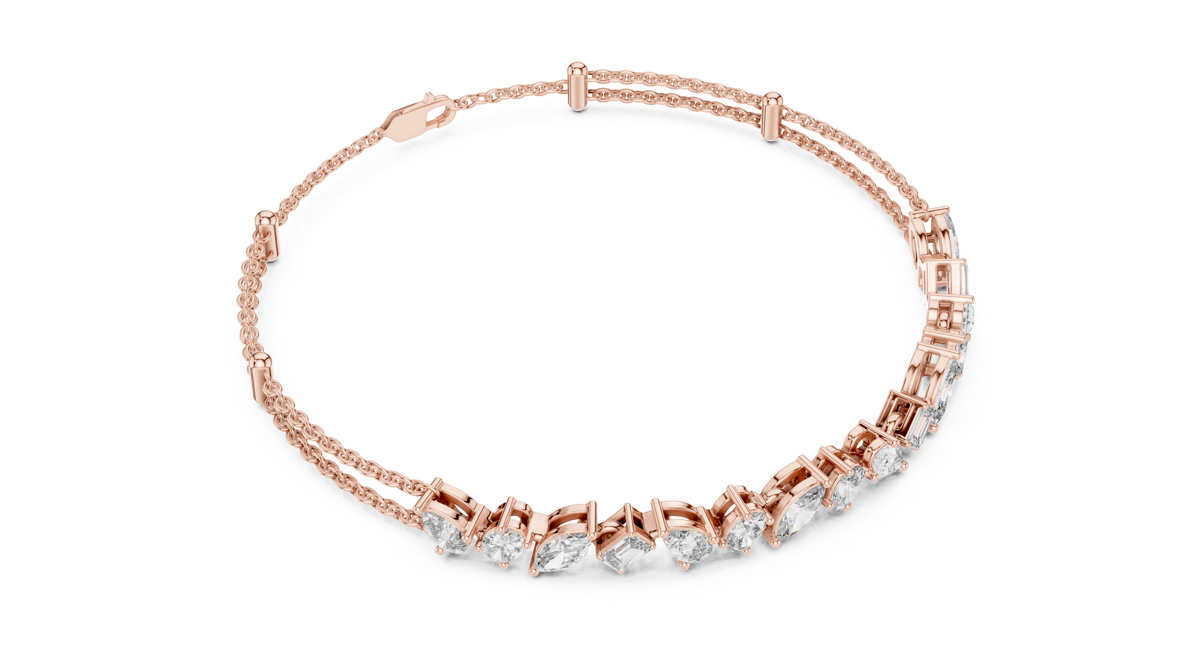Etheria Diamond Bracelet