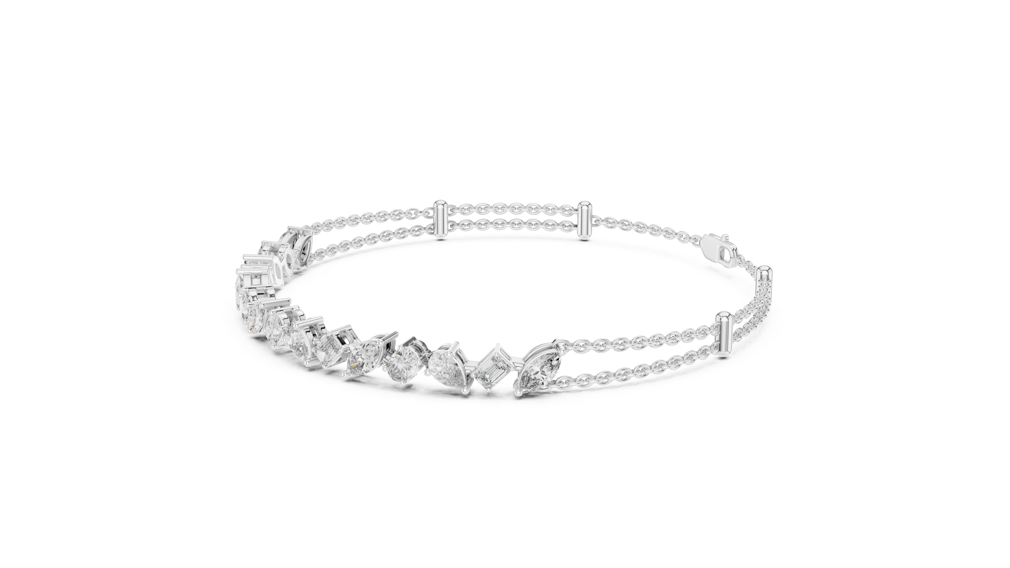 Etheria Diamond Bracelet