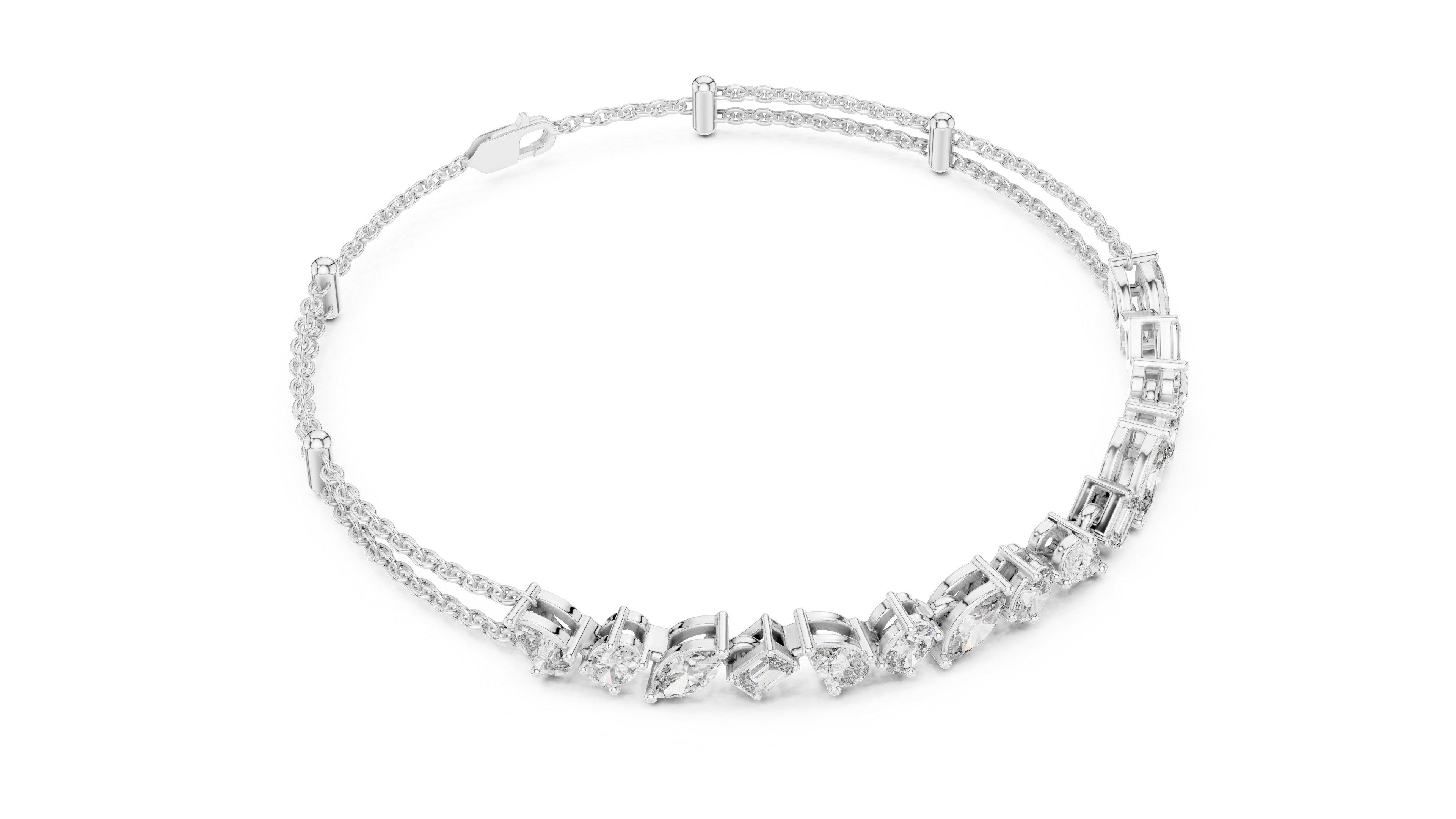 Etheria Diamond Bracelet
