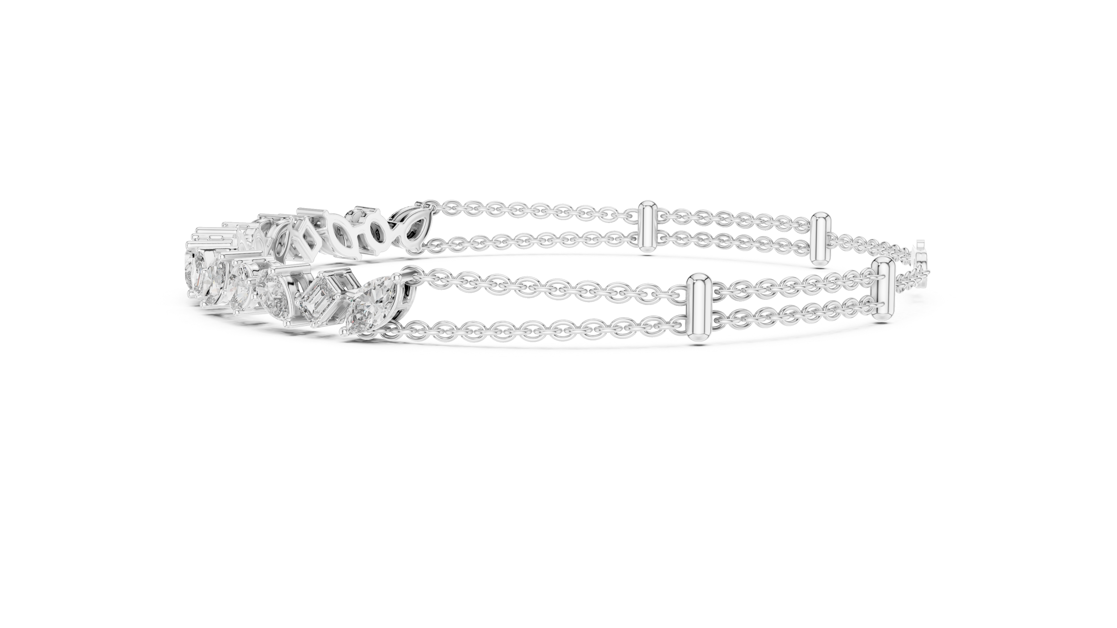 Etheria Diamond Bracelet