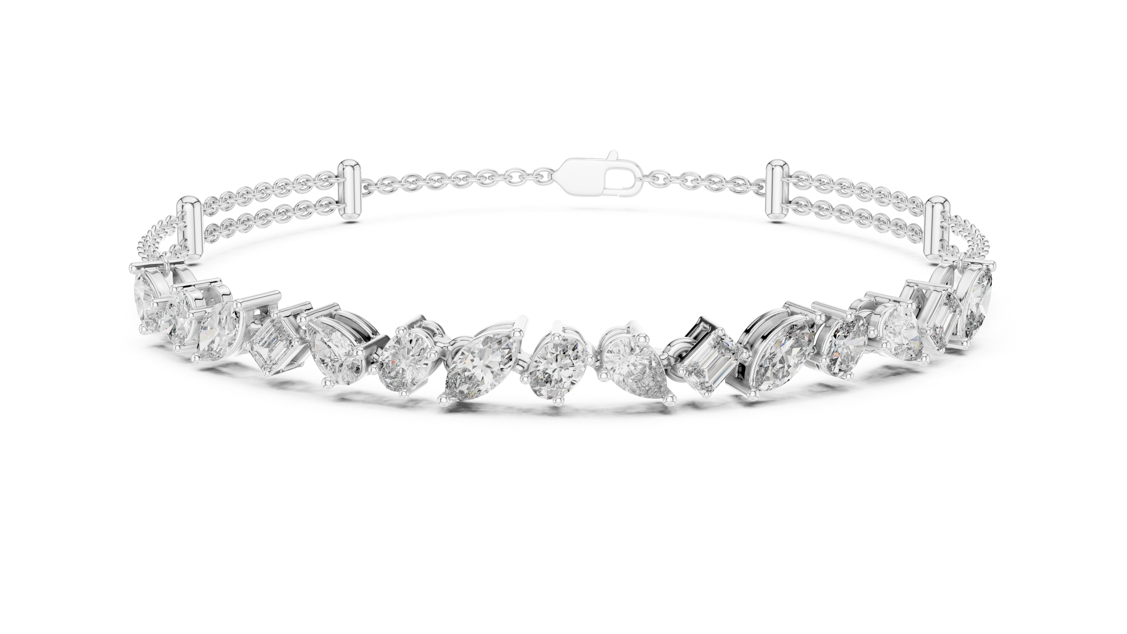 Etheria Diamond Bracelet