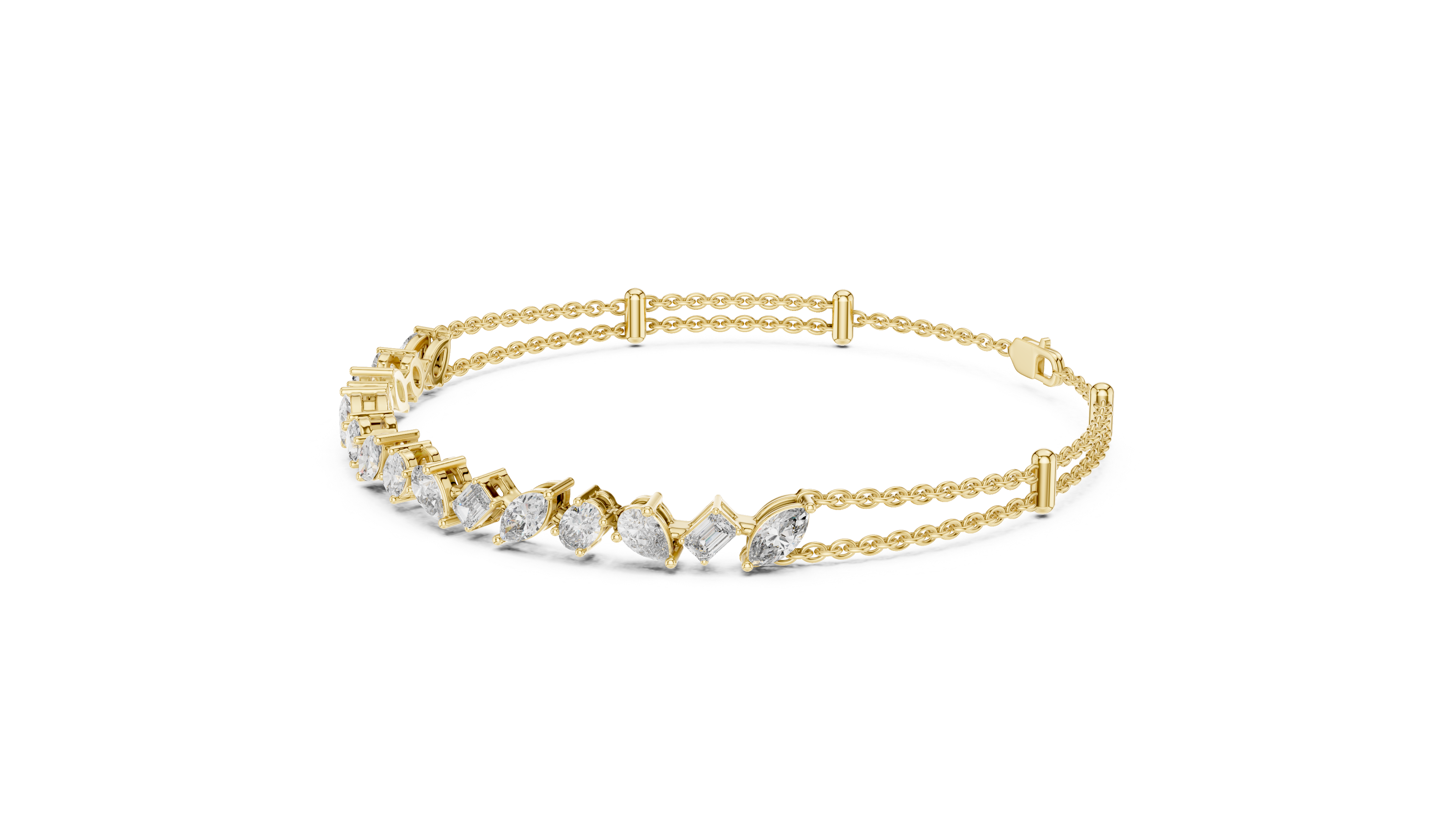 Etheria Diamond Bracelet