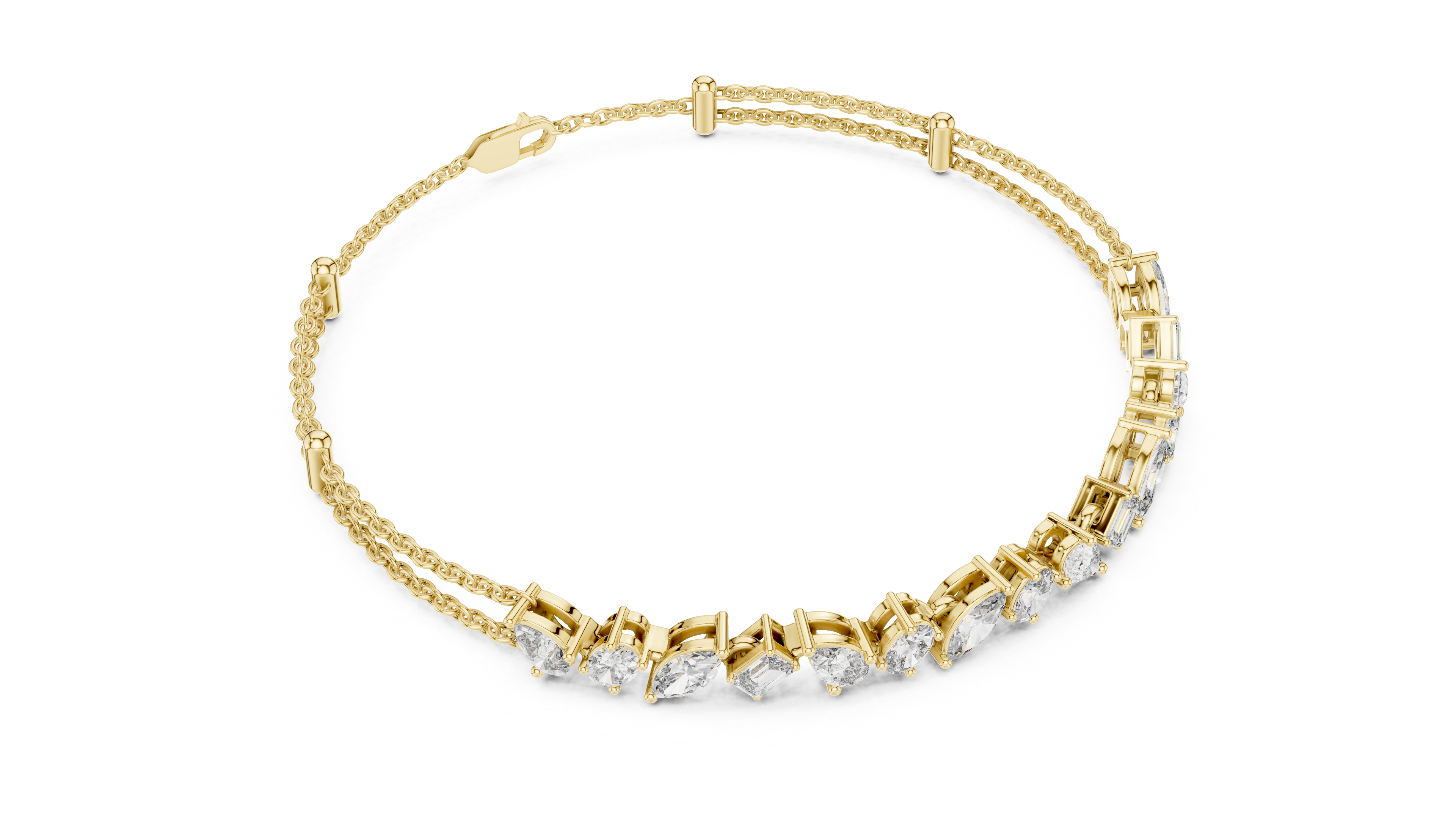 Etheria Diamond Bracelet