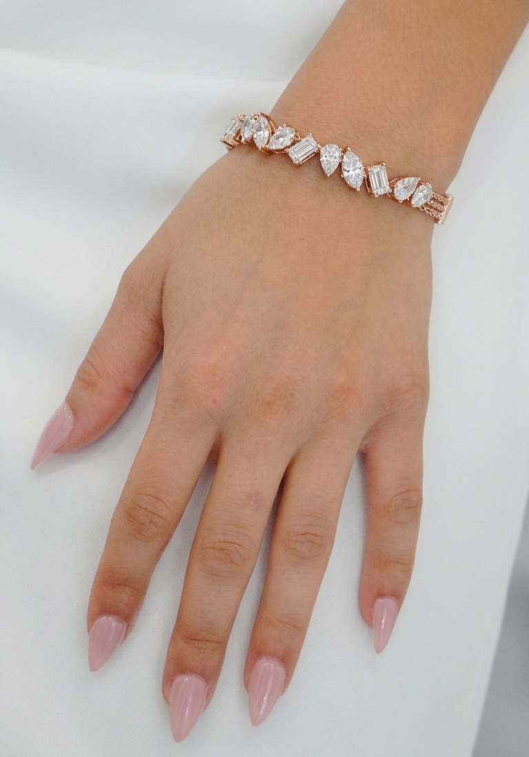 Etheria Diamond Bracelet