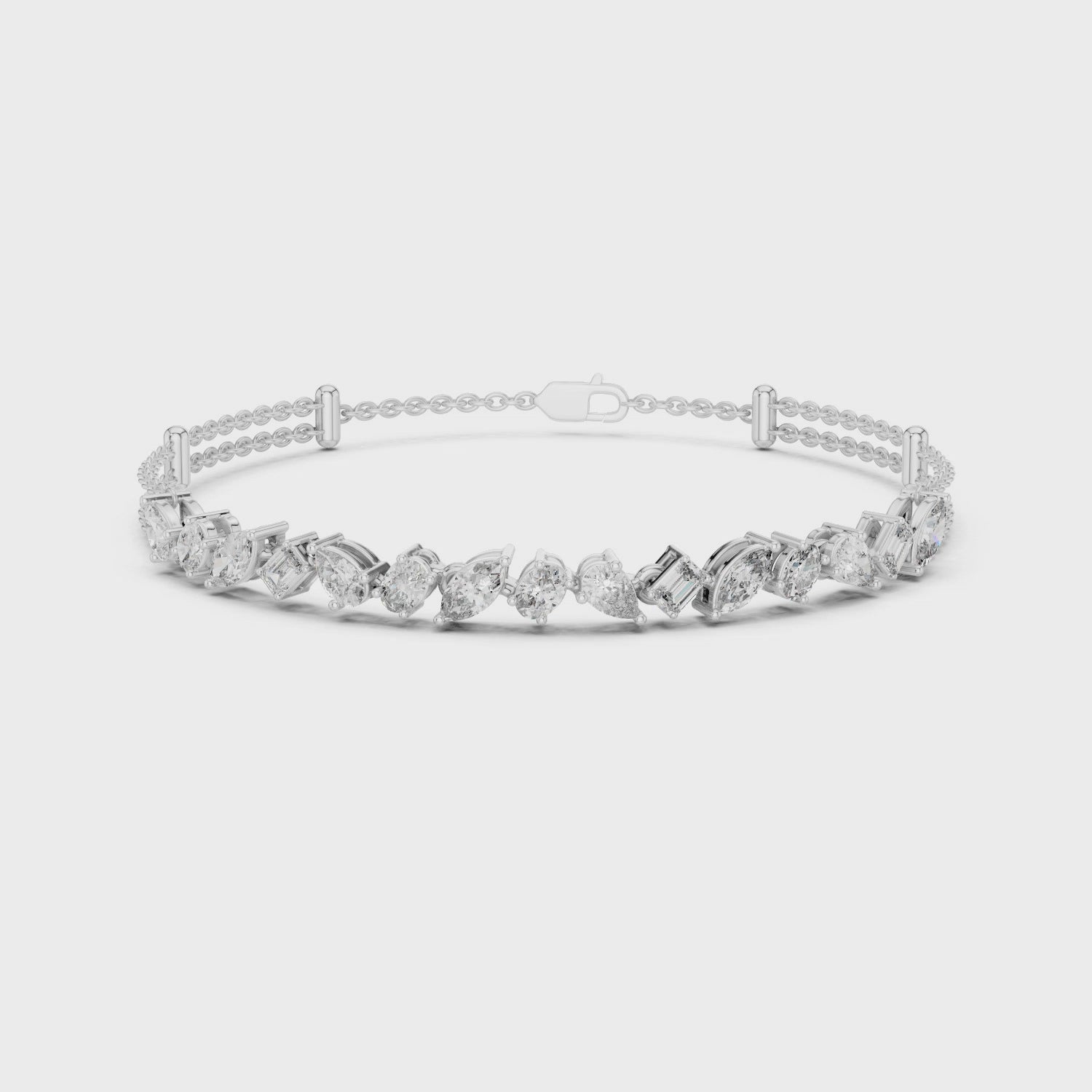 Etheria Diamond Bracelet