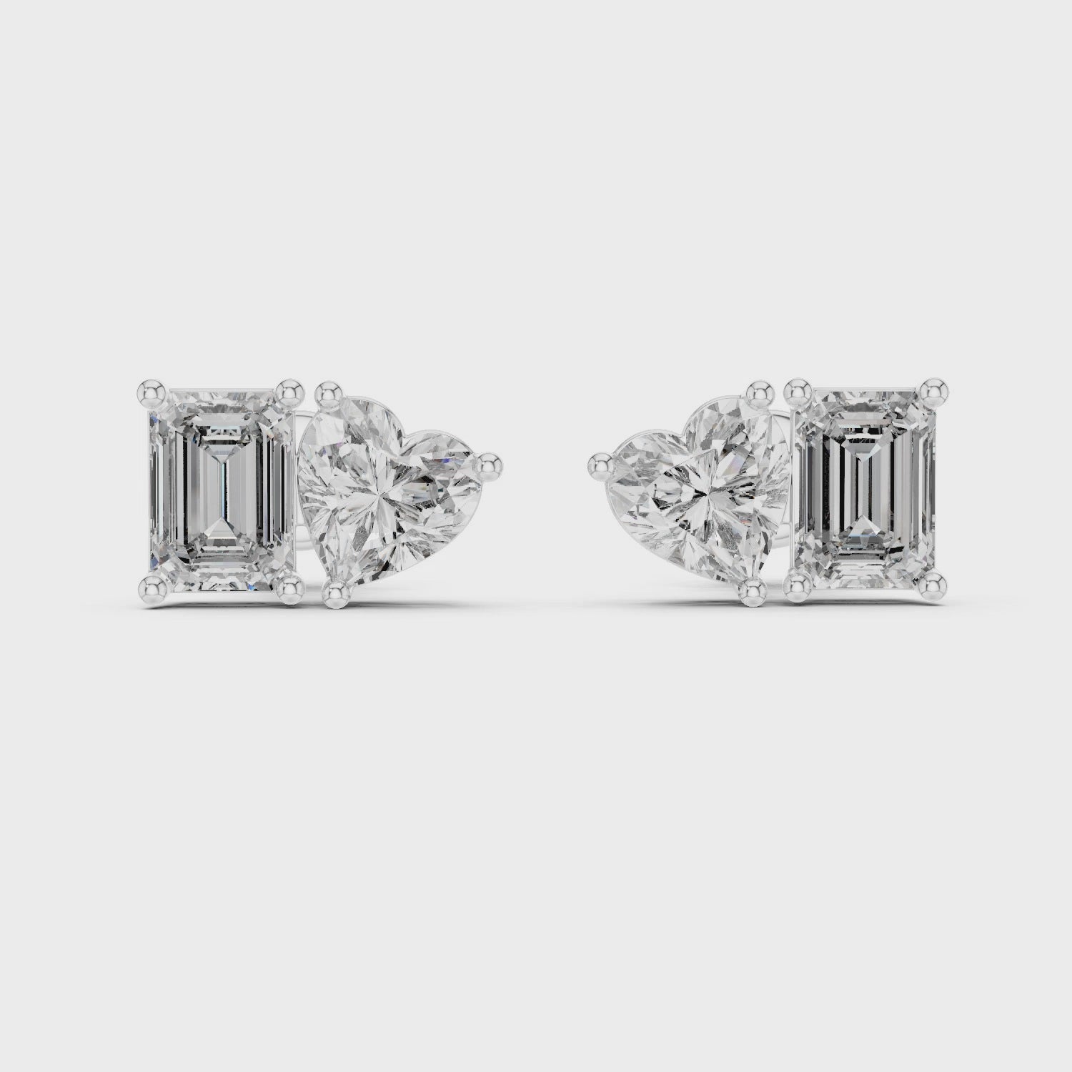 Marseille Moi et Toi Diamond Earrings