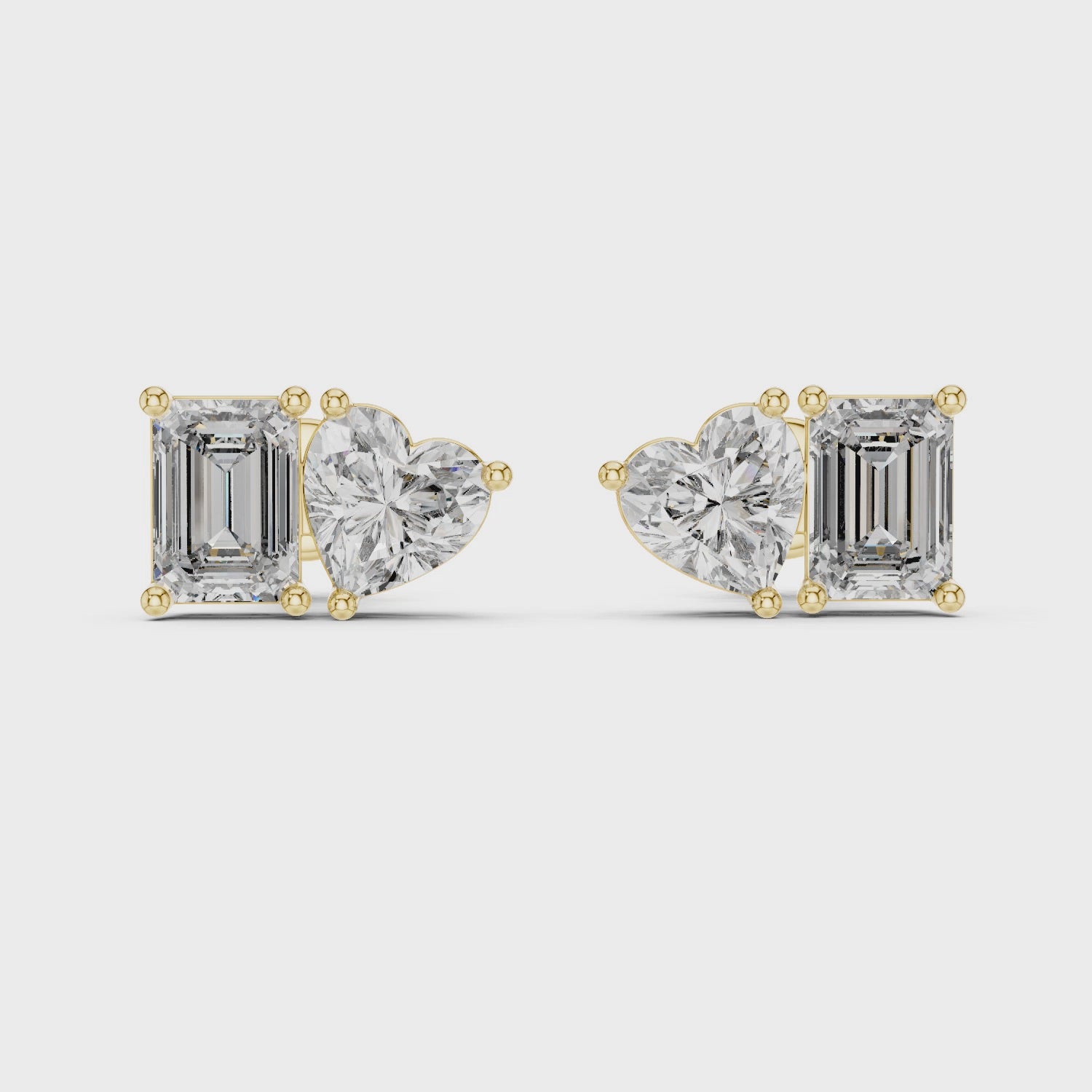 Marseille Moi et Toi Diamond Earrings
