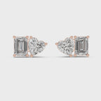 Marseille Moi et Toi Diamond Earrings