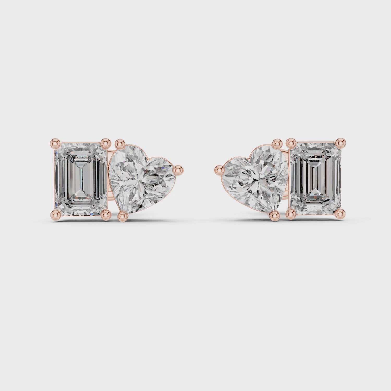 Marseille Moi et Toi Diamond Earrings