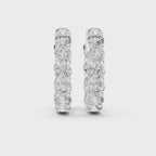 Marseille Carrie Diamond Hoop Earrings